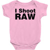 i shoot raw Baby Onesie