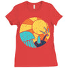 beach vibes Ladies Fitted T-Shirt
