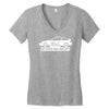honda crx ed9 ee8 artwork jdm drift dope racing Women's V-Neck T-Shirt