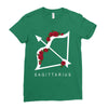 sagittarius rose Ladies Fitted T-Shirt