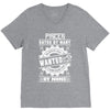 Pisces Hated By Many Wanted By Plenty V-Neck Tee