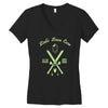 links lawn care Women's V-Neck T-Shirt