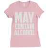 may contain alcohol (2) Ladies Fitted T-Shirt