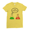 you're overreacting Ladies Fitted T-Shirt