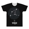 Virgo Zodiac Sign Minimal Design All Over Men's T-shirt