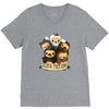 sloth motion V-Neck Tee