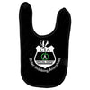 cia badge cider imbibing anarchist with badge Baby Bibs