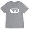 2x dot sticker vinyl decal d.o V-Neck Tee
