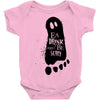 eat drink and be scary 2 Baby Bodysuit