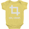 oh crop Baby Onesie