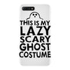this is my lazy ghost costume 2 iPhone 7 Plus Case