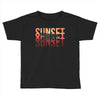Sunset Toddler T-shirt