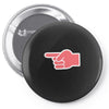 look late Pin-back button