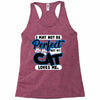 i may not be be perfect but my cat loves me Racerback Tank