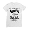 i ve been called a lot of names in my lifetime but papa is my favorite Ladies Fitted T-Shirt