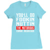 the notorious conor mcgregor fookin nuttin Ladies Fitted T-Shirt