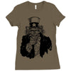 Uncle Sam Ladies Fitted T-Shirt