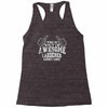 this is what an awesome gardener looks like Racerback Tank