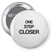 gracioso gimnasio Pin-back button