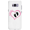 Baby Girl with Heart Any Name Customized Samsung Galaxy S8 Plus