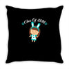class o f 2018 cool girl Throw Pillow