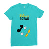 Disney Squad Boy Ladies Fitted T-Shirt
