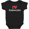 I Love Acupuncture Baby Bodysuit
