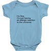 the oc allergic reaction Baby Bodysuit