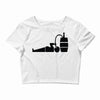 drink beer Crop Top