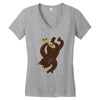 skater Women's V-Neck T-Shirt
