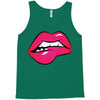 sexy lip biting Tank Top