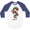 chinese dragon 3/4 Sleeve Shirt