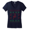 jake paul ugly christmas Women's V-Neck T-Shirt