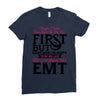 Maybe I Was Too Late To Be His First But Right Now I'm Happy To Be His Ladies Fitted T-Shirt