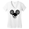 mad mickey Women's V-Neck T-Shirt