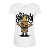 stay squirrely Maternity Scoop Neck T-shirt