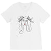 Pablo Picasso War And Peace 1952 V-Neck Tee