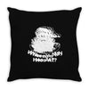 wheres my hos at santa claus Throw Pillow
