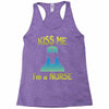 kiss a nurse Racerback Tank