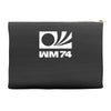 wm 74 germany world cup 1974 retro football Accessory Pouches