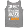 Strong Independent Motivated Scorpio Tank Top