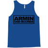armin van buuren black logo Tank Top