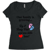 Our Family is Growing Women's Triblend Scoop T-shirt