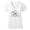 majestically awkward Women's V-Neck T-Shirt