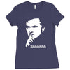 jose mourinho shhhh Ladies Fitted T-Shirt