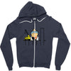 sumo pile driver Zipper Hoodie