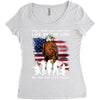 Honor Those Who Place Their Life On The Line Women's Triblend Scoop T-shirt