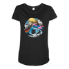 in the midst of war Maternity Scoop Neck T-shirt