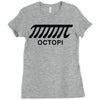 octopi Ladies Fitted T-Shirt