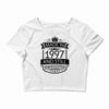 Made In 1997 And Still Awesome Crop Top